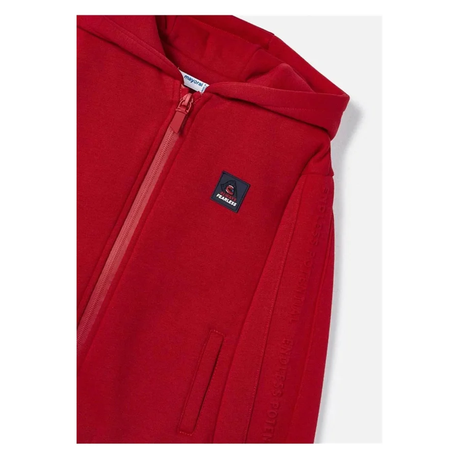 Mayoral Erkek Çocuk Kapüşonlu Ceket Kırmızı