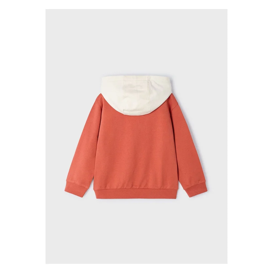 Mayoral Erkek Çocuk Kapüşonlu Sweatshirt-Kırmızı