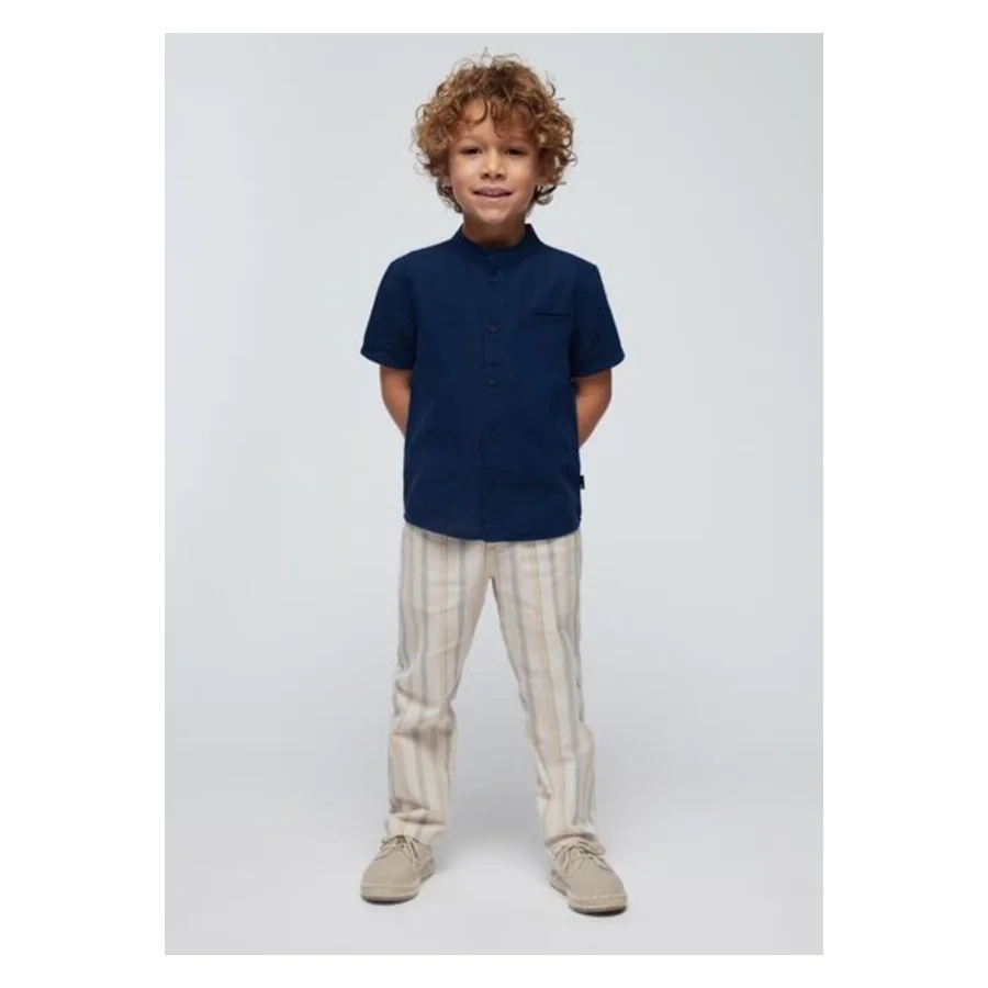 Mayoral Erkek Çocuk Keten Gömlek