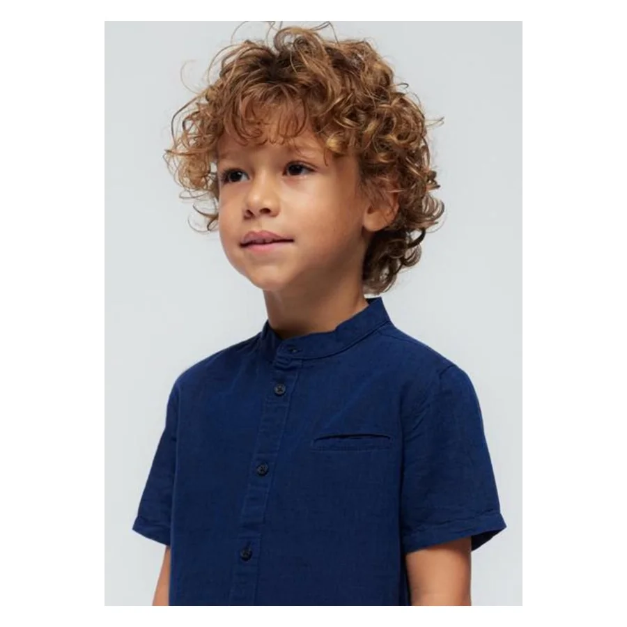 Mayoral Erkek Çocuk Keten Gömlek