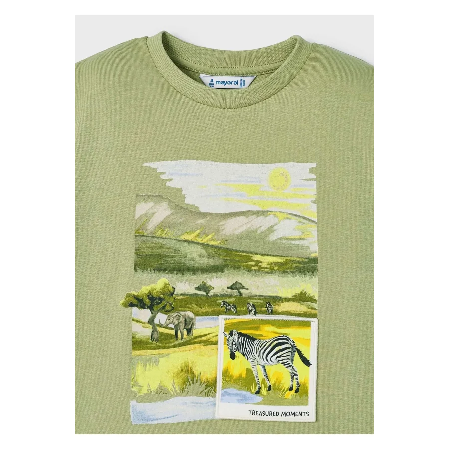 Mayoral Erkek Çocuk Safari Tshirt
