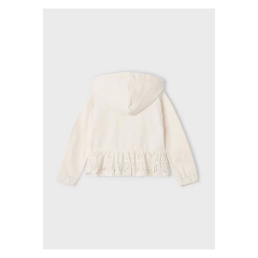 Mayoral Fermuarlı Kapişonlu Kız Çocuk Sweatshirt