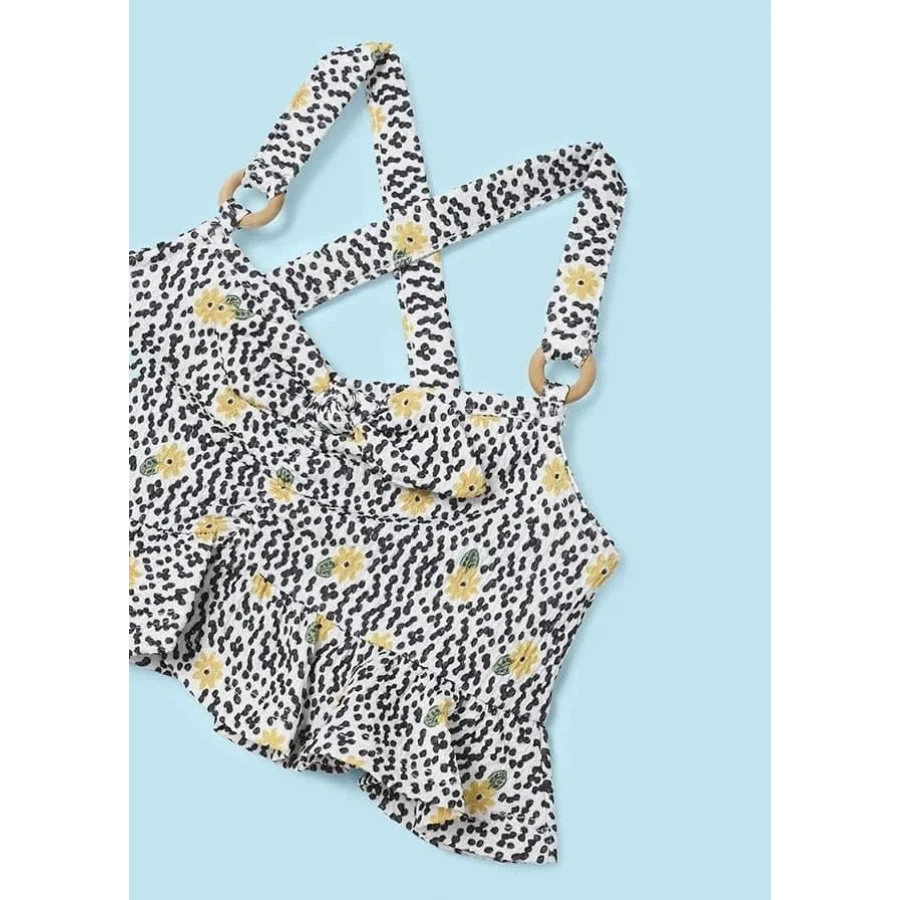 Mayoral Kız Çocuk Çapraz Askılı Şortlu 2Li Takım