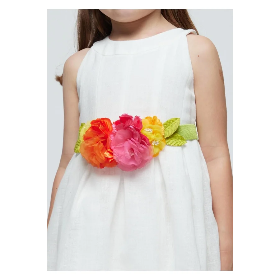 Mayoral Kız Çocuk Çiçekli Elbise