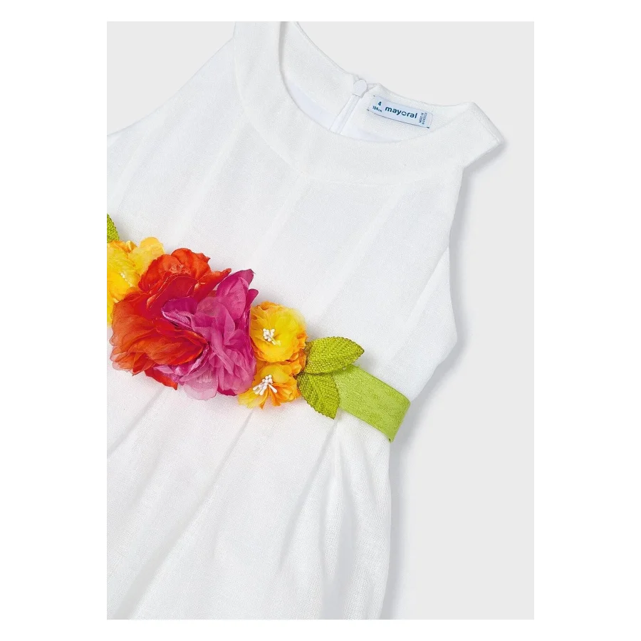 Mayoral Kız Çocuk Çiçekli Elbise