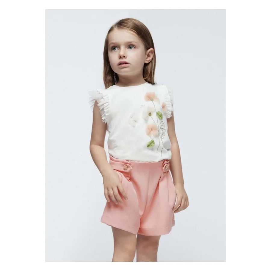 Mayoral Kız Çocuk Şort Pudra Pembe