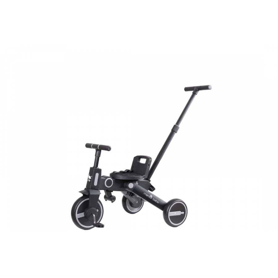 Merkür Bebe Falky Üç Tekerlekli Bebek ve Çocuk Bisikleti Siyah