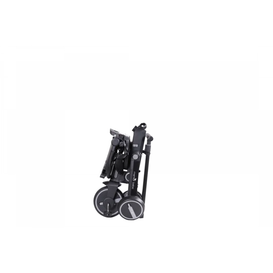 Merkür Bebe Falky Üç Tekerlekli Bebek ve Çocuk Bisikleti Siyah