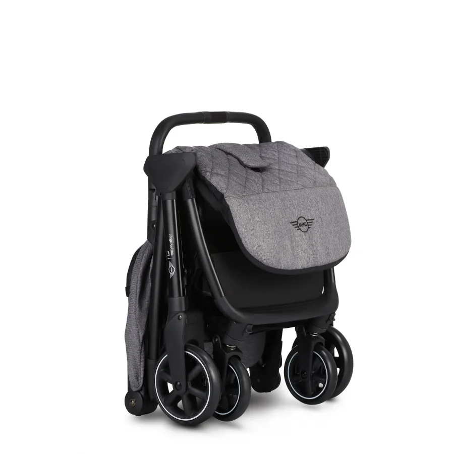 MINI by Easywalker Buggy SNAP Kabin Boy - iPro iSize Travel Sistem Bebek Arabası Gri