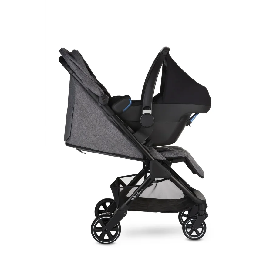 MINI by Easywalker Buggy SNAP Kabin Boy - iPro iSize Travel Sistem Bebek Arabası Gri