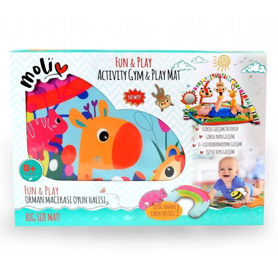 Molie Orman Macerası Aktivite Merkezi Ve Oyun Halısı