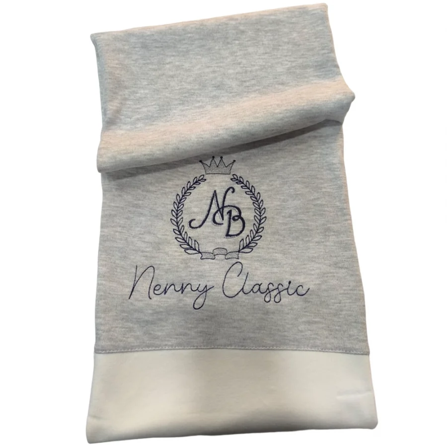 Nenny Baby Bebek Battaniye 80x80 Cm - Gri