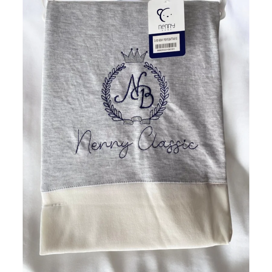 Nenny Baby Bebek Battaniye 80x80 Cm - Gri