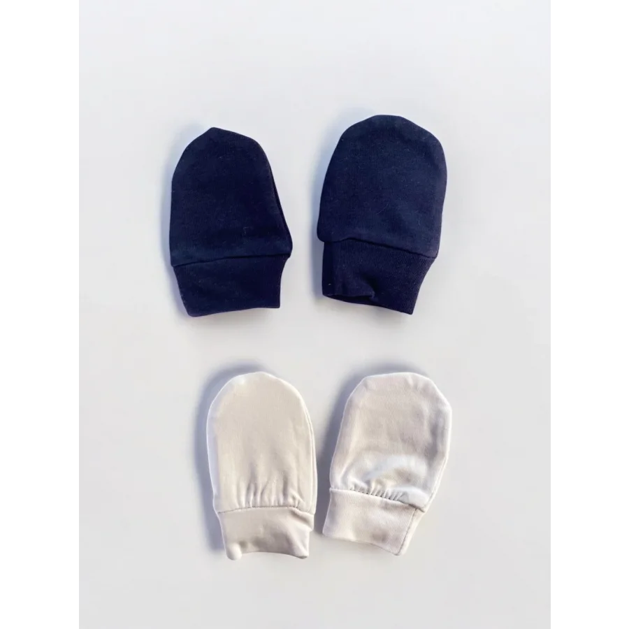 Pierre Cardin Bebek Yenidoğan 2 Çift Eldiven Takımı Bebek Eldiveni