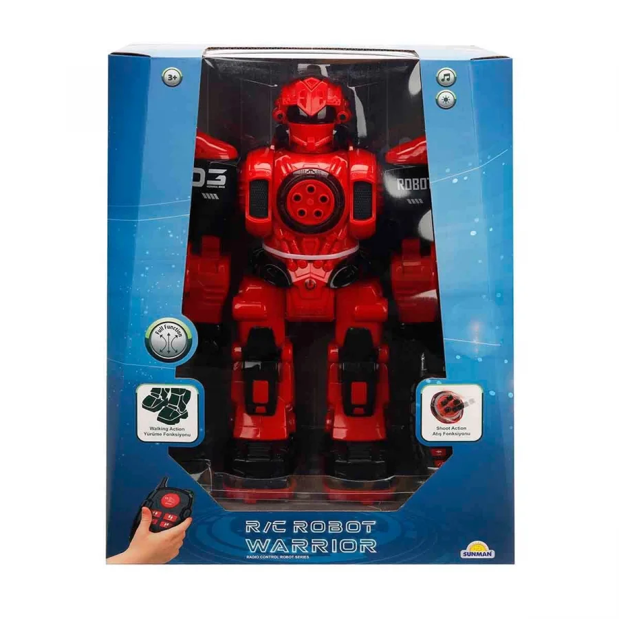 Planet Warrior Sesli ve Işıklı Robot 34 cm
