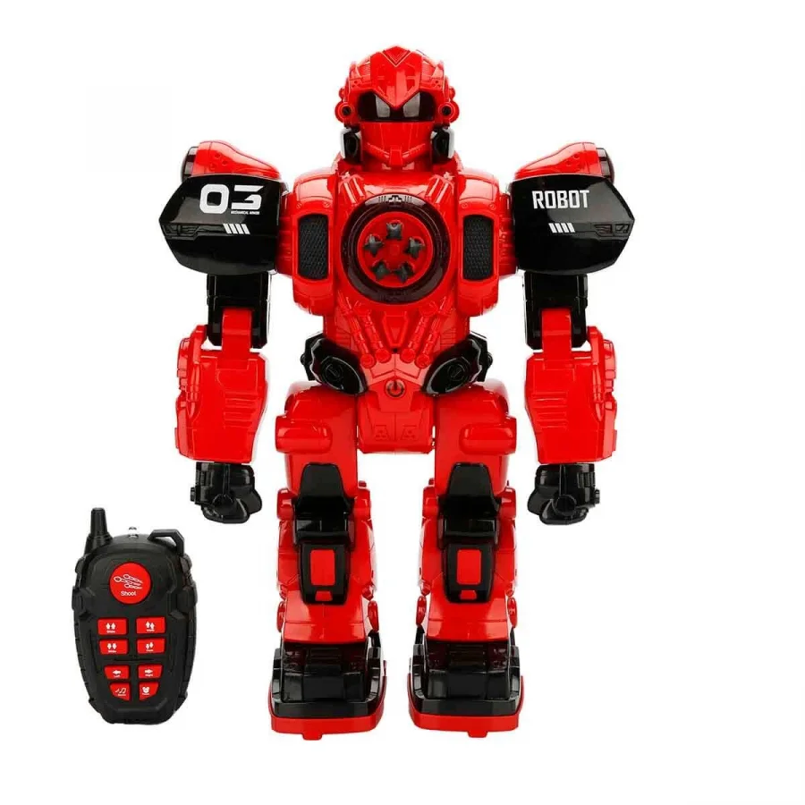 Planet Warrior Sesli ve Işıklı Robot 34 cm