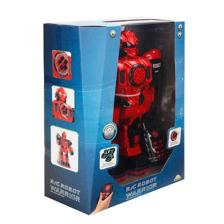 Planet Warrior Sesli ve Işıklı Robot 34 cm