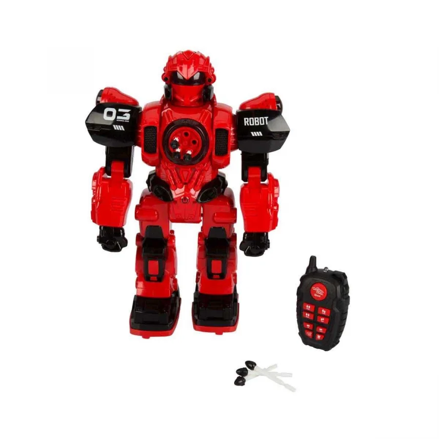 Planet Warrior Sesli ve Işıklı Robot 34 cm