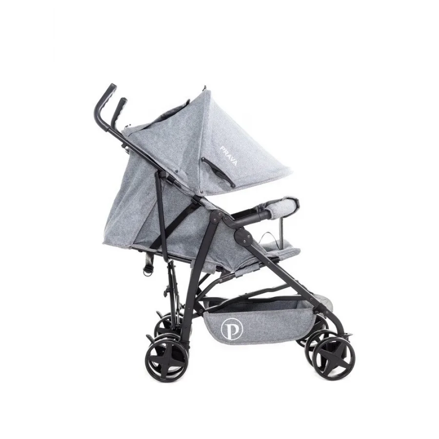 Prava P01 Smart Tam Yatar Baston Bebek Arabası - Siyah
