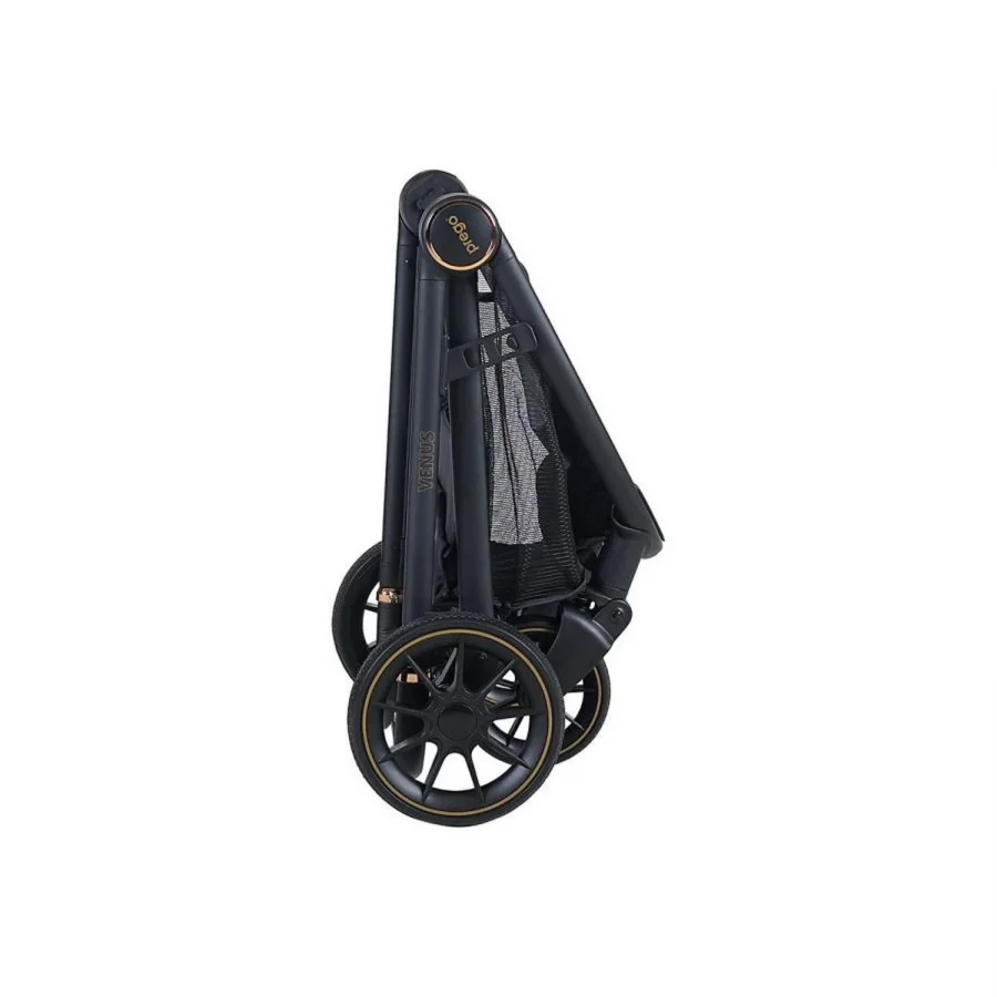 Prego 2028 Venüs Travel Sistem Bebek Arabası Siyah
