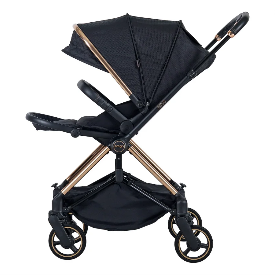 Prego 2066 Mios Travel Sistem Bebek Arabası Siyah