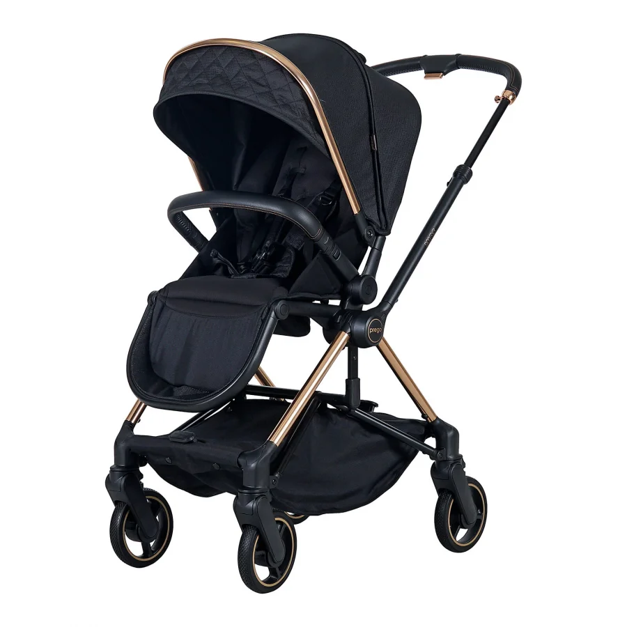 Prego 2066 Mios Travel Sistem Bebek Arabası Siyah