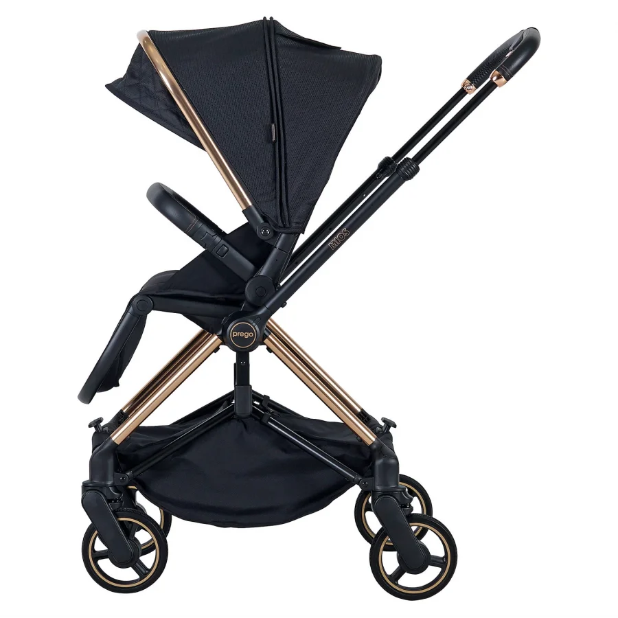 Prego 2066 Mios Travel Sistem Bebek Arabası Siyah