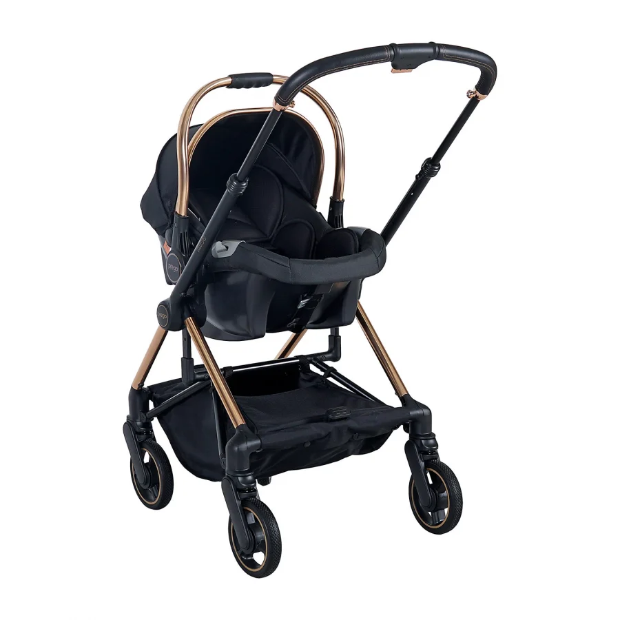 Prego 2066 Mios Travel Sistem Bebek Arabası Siyah