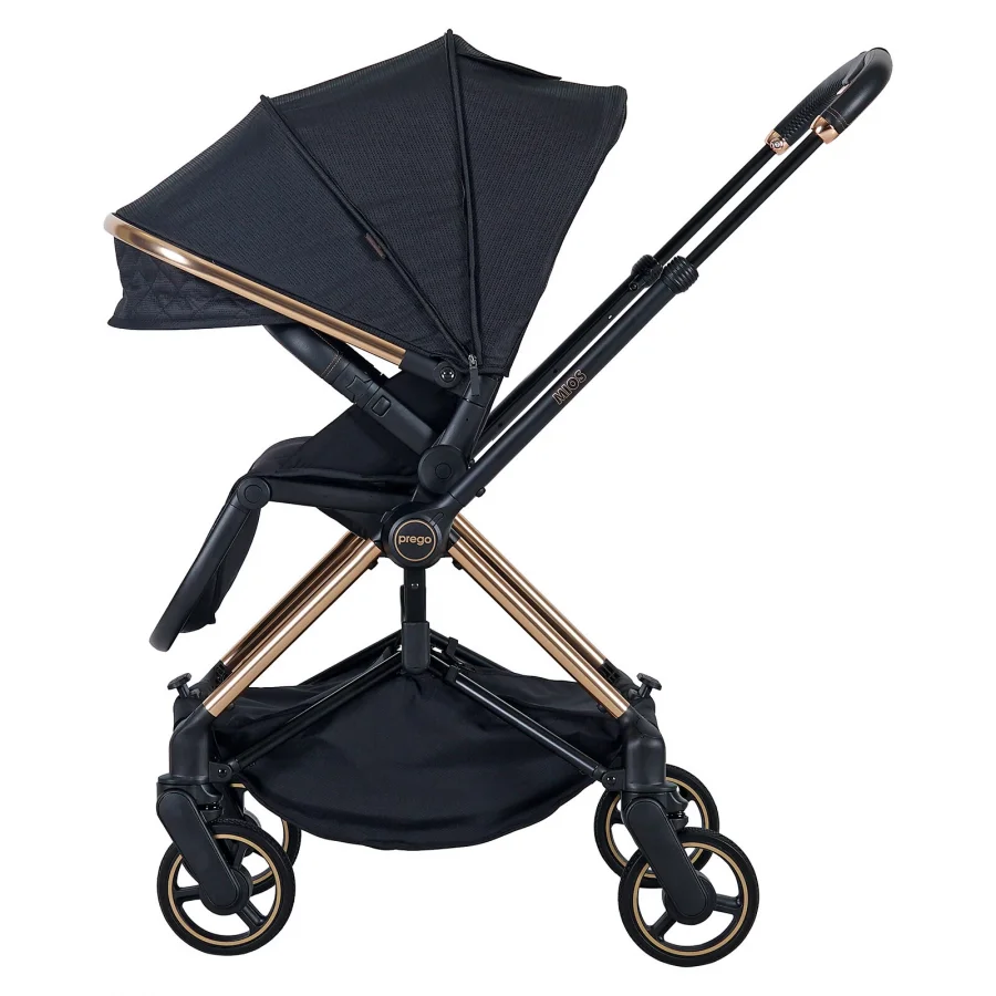Prego 2066 Mios Travel Sistem Bebek Arabası Siyah