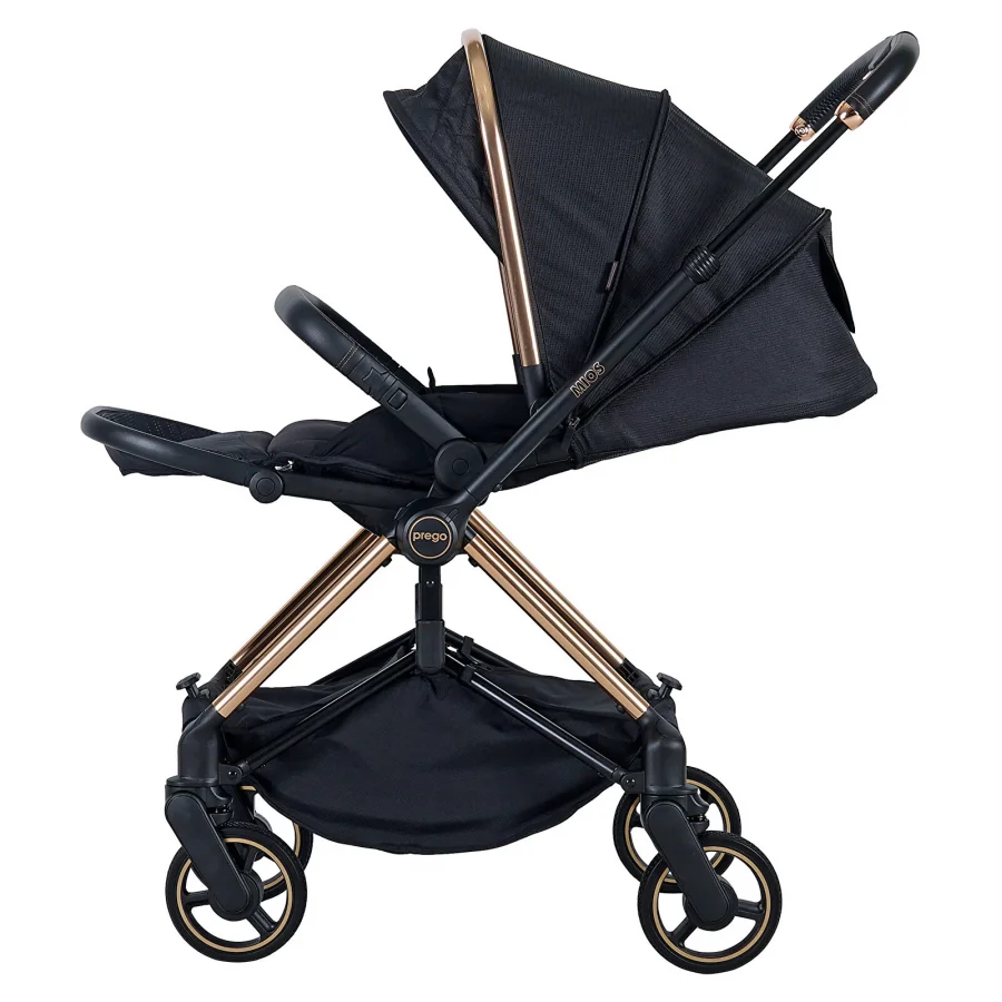 Prego 2066 Mios Travel Sistem Bebek Arabası Siyah