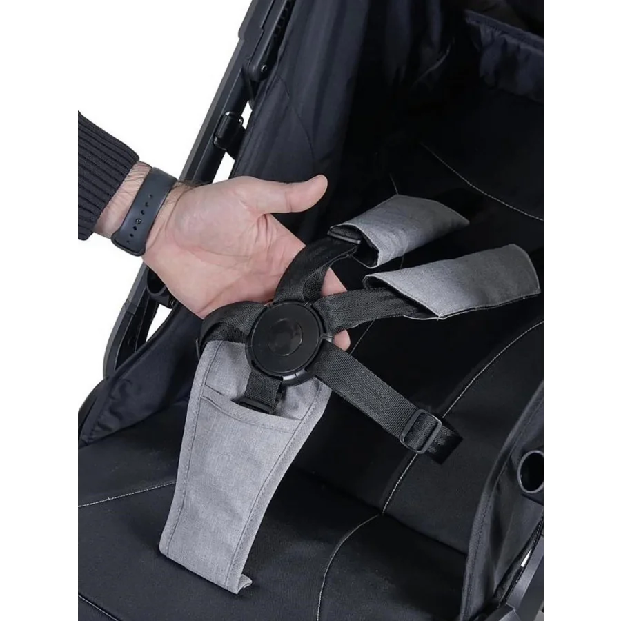 Prego Smart Fold Bebek Arabası Gri