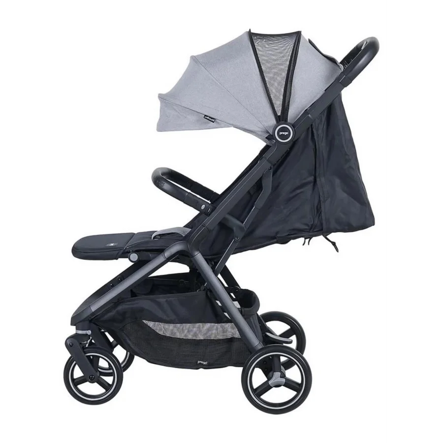 Prego Smart Fold Bebek Arabası Gri