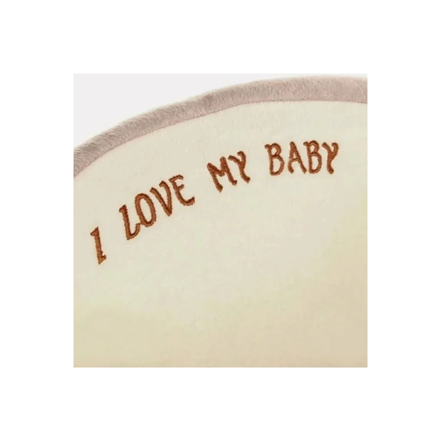 Sallanan Ahşap Ayaklı Peluş Eşek Koltuk - Pembe