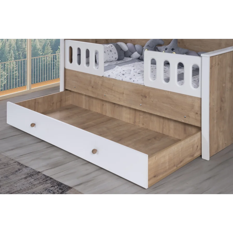 2KA Simple Sedir Karyolalı Çocuk Odası Takımı