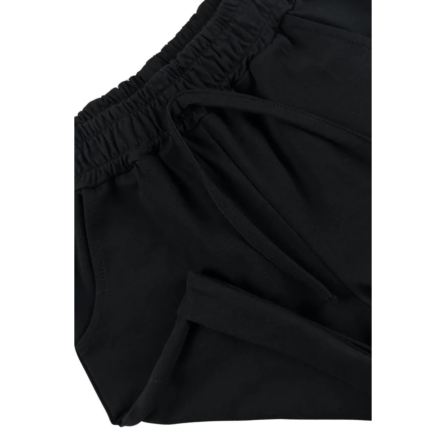 Tahta Düğmeli Tasarım Yazlık Kız Erkek Çocuk Unisex Alt Üst Takım