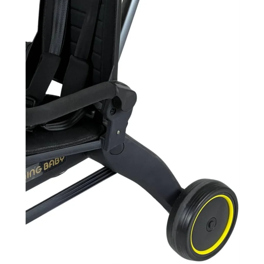 Taşınabilir 4ü 1 Arada Katlanabilir İtmeli Üç Tekerlekli Bisiklet - Gold Edition