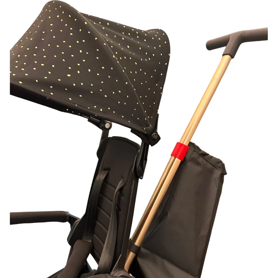 Taşınabilir 4ü 1 Arada Katlanabilir İtmeli Üç Tekerlekli Bisiklet - Gold Edition