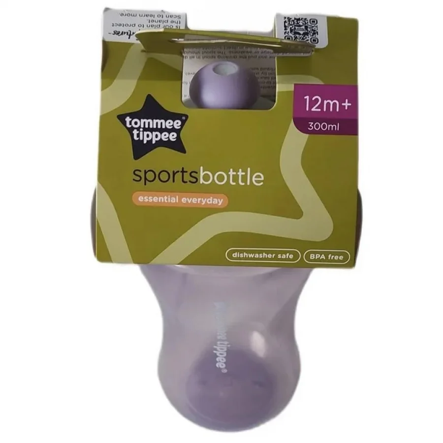 Tommee Tippee Çocuk Su Matarası Sportif Bardak 12m+ / Mor
