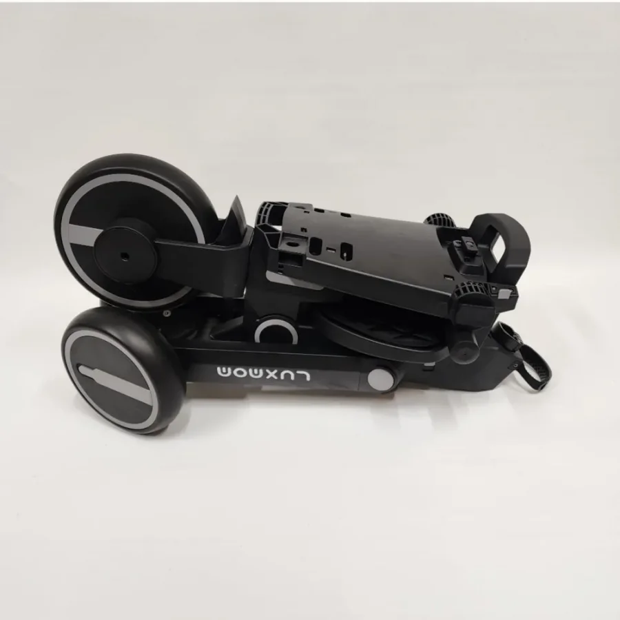 Üç Tekerlekli Katlanır Çift Yönlü Ebeveyn Kontrollü Çocuk Bisikleti - Siyah