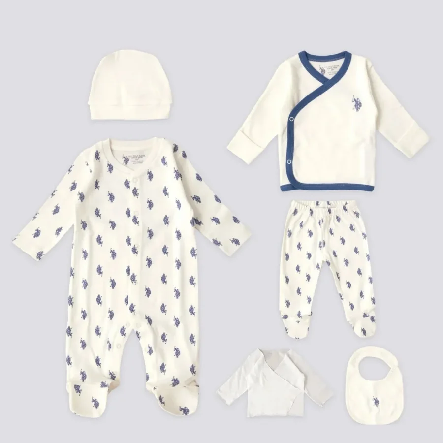 U.S. Polo Assn Erkek Bebek Hastane Çıkışı 10lu Set