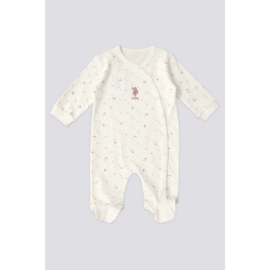 U.S. Polo Assn. Kız Bebek Hastane Çıkışı 10lu Set