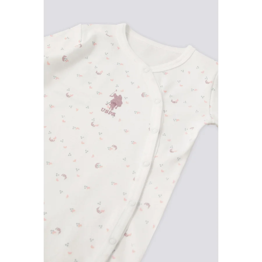 U.S. Polo Assn. Kız Bebek Hastane Çıkışı 10lu Set