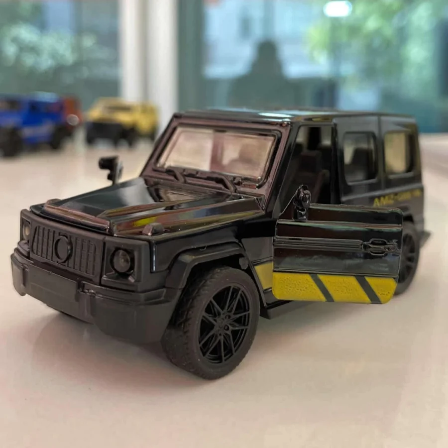 Vardem Çek Bırak Kapıları Açılan 1:43 Metal Jeep - Siyah