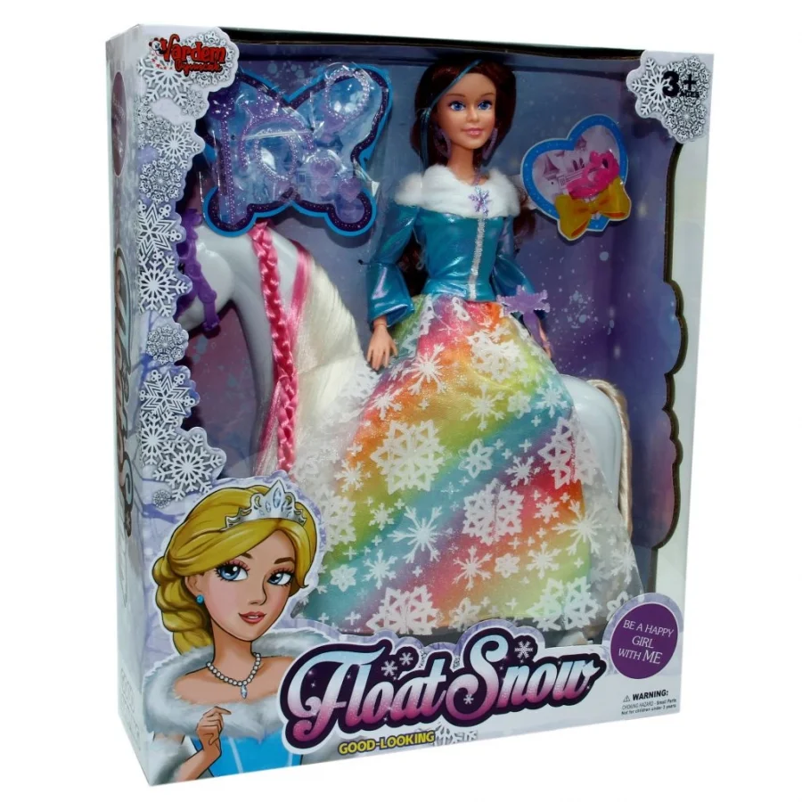 Vardem Kutulu 29cm Aksesuarlı Atlı Bebek