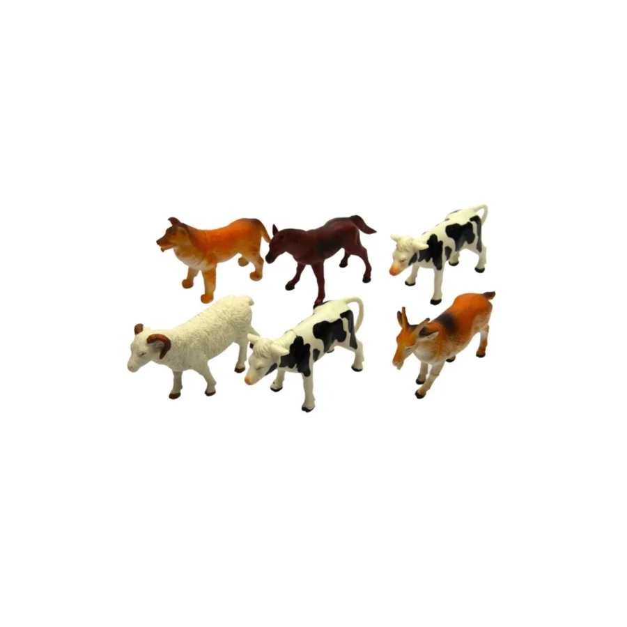 Vardem Poşetli 6 Lı Çiftlik Hayvanları 13cm
