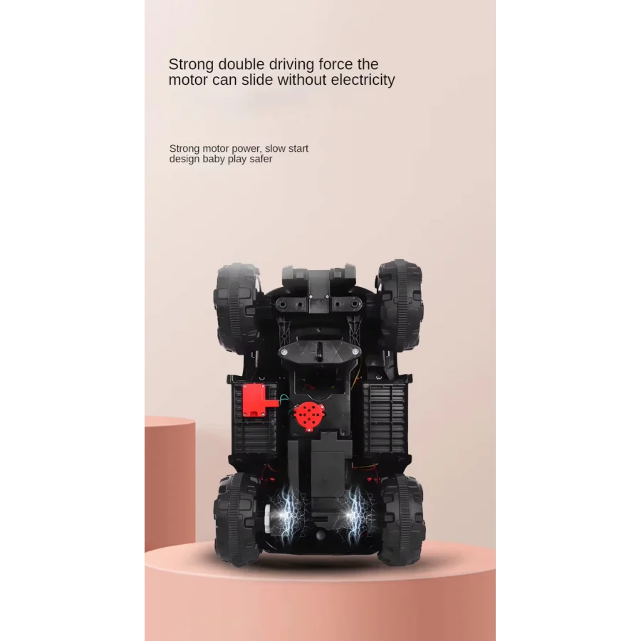 Yeni Nesil 6V Çocuk Kumandalı 4x4 ATV – LED Işık ve Müzik Özellikli Akülü Arazi Aracı