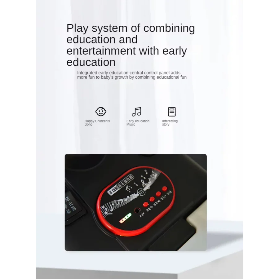 Yeni Nesil 6V Çocuk Kumandalı 4x4 ATV – LED Işık ve Müzik Özellikli Akülü Arazi Aracı