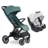 Easywalker Jackey XL - iPro iSize Travel Sistem Bebek Arabası Forest Green