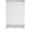 2KA Joy Pink 3 Kapılı Dolap