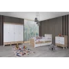 2KA Simple 4 Kapılı Karyolalı Çocuk Odası Takımı